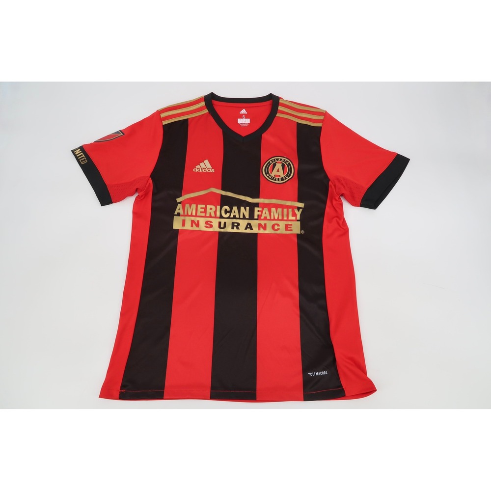 Adidas Atlanta United FC Jersey Mens Small Red 2017 Inaugural Season AI4411